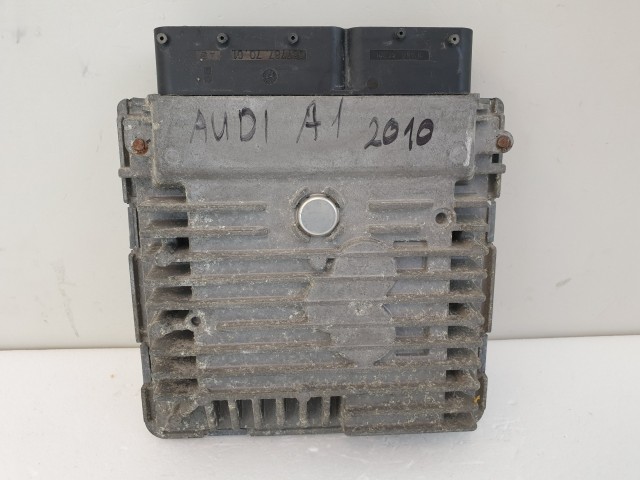 502974 Audi A1, 2010, Motorvezérlő, Ecu, 5WP42885AA, 03L906023KN, Continental.