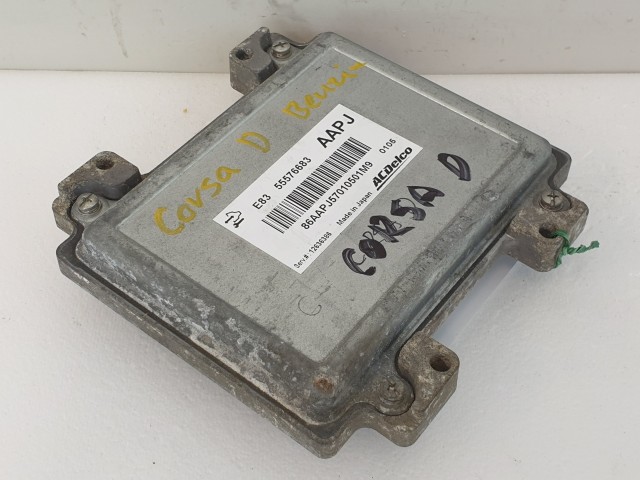 502977 Opel Corsa D,  Motorvezérlő, Ecu, 12636386, 55576683, Acdelco.