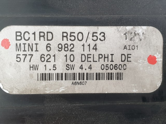 503001 Mini Cooper R50, 2005, Komfort Elektronika, 6982114, Delphi.