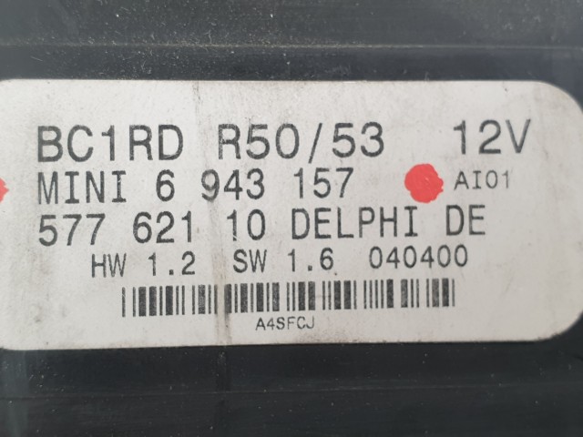 503003 Mini Cooper R50, 2003, Komfort Elektronika, 6943157, Delphi.