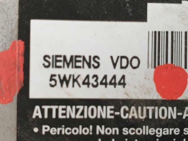 503021 Alfa Romeo GT, 2006, Légzsák Indító Elektronika, 5WK43444.