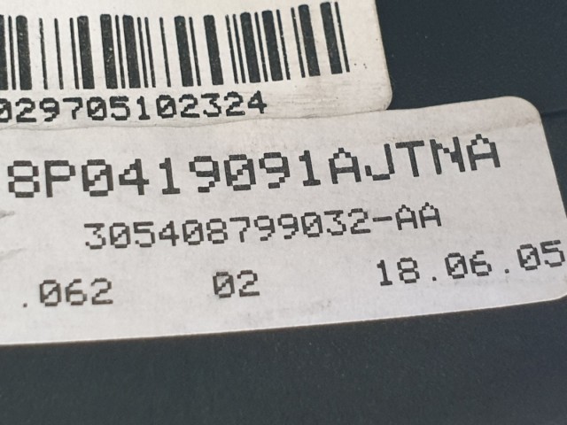 509816 Audi A3, A4, A6, 2005, Bőrkormány, Kormány, 8P0419091AJ