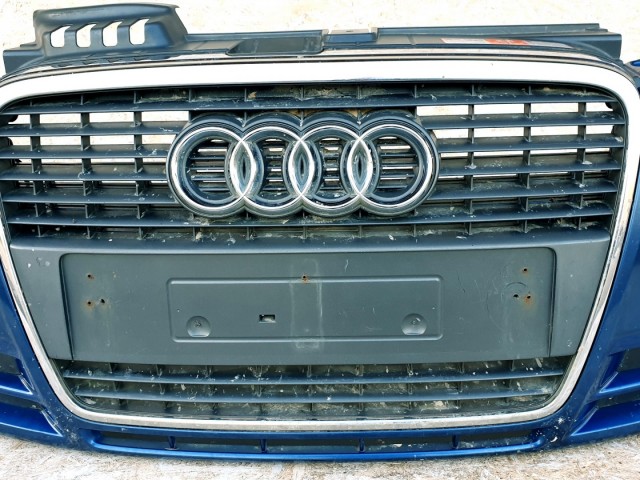 509942 Audi A4 B7, 2006, Ködlámpás Első Lökhárító, 8E0807437AG