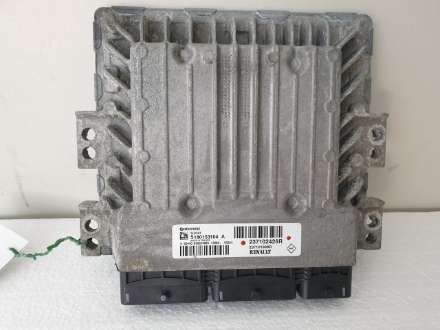 503785 Renault Megane 3, Motorvezérlő, Ecu, S180153104A, 237102426R, Continental.