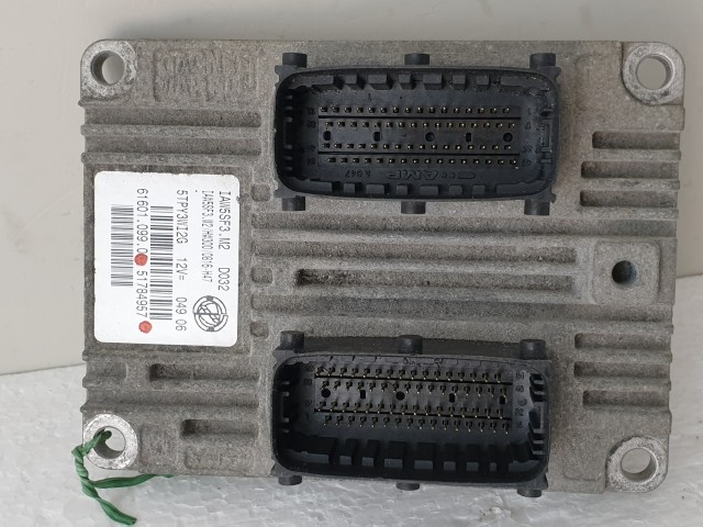 503808 Fiat Grande Punto, Motorvezérlő, Ecu, Motorvezérlő, Ecu, IAW5SF3M2, 51784957, Magneti