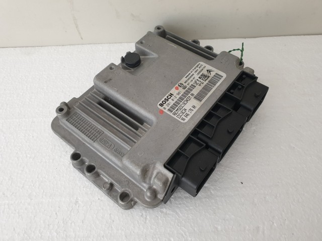 503825 Citroen C4 Picasso, Motorvezérlő, Ecu, 0281012981, 9664617680, Bosch.