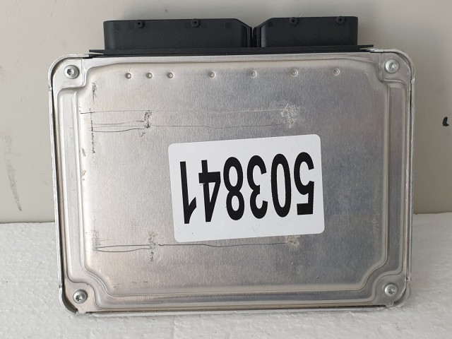 503841 Audi A4 B6, 2003, Motorvezérlő, Ecu, 0261208238, 8E0909559M, Bosch.