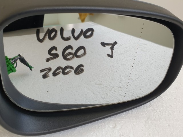510306 Volvo S60, 2006, Jobb Visszapillantó Tükör, 8 Vezeték, Indexes, 3303008.