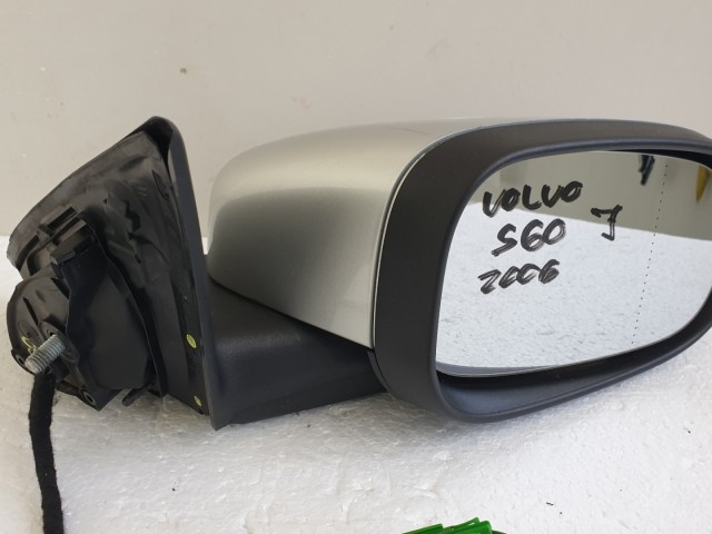510306 Volvo S60, 2006, Jobb Visszapillantó Tükör, 8 Vezeték, Indexes, 3303008.