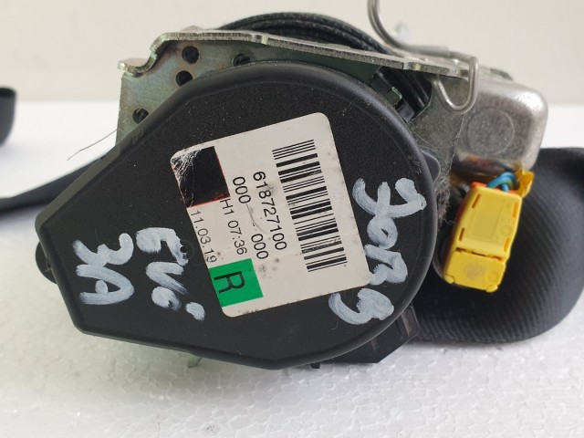 510383 Fiat Punto EVO, 2012, Jobb Első Övfeszítő, Biztonsági Öv, 3 Ajtós.