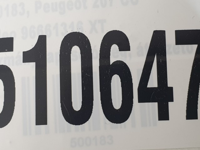 510647 Audi A4 B7, 2008, Kormánylégzsák, Légzsák, 4 Águ Kormányba, 2 Csati.