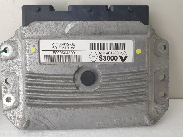 510878 Renault Clio 3, 2007, Motorvezérlő, Ecu, 21585412-6B, 8200504593.