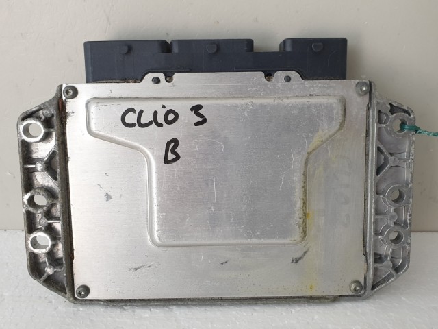 510878 Renault Clio 3, 2007, Motorvezérlő, Ecu, 21585412-6B, 8200504593.