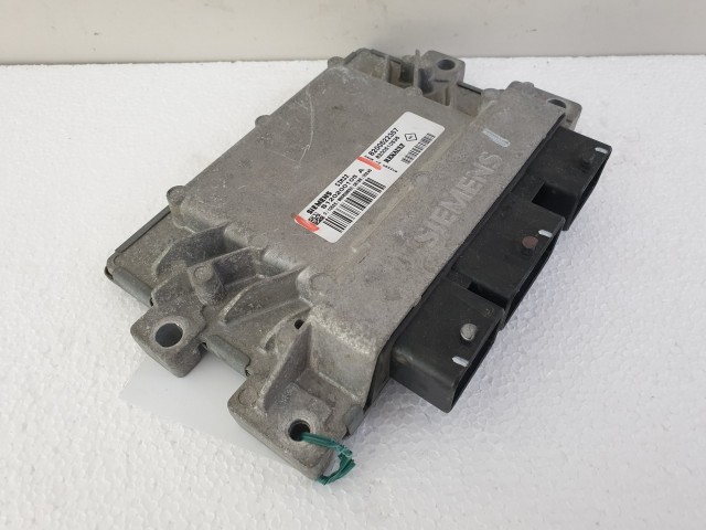 504339, Renault Clio 3, Motorvezérlő, Ecu, 8200522357, S120200105A, Siemens.