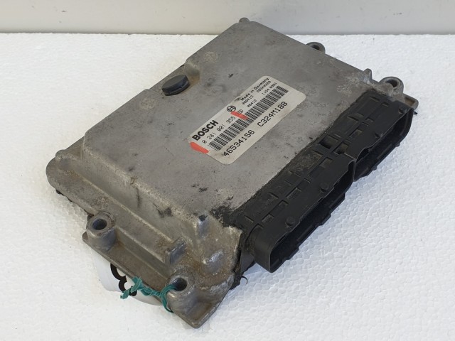 504353 Fiat Punto 2, D, Motorvezérlő, Ecu, 46534156, 0281001955, Bosch.