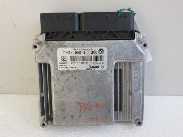 504356 Bmw 1,  3, D, 2009, Motorvezérlő, Ecu, 850643401, 0281016106, Bosch.