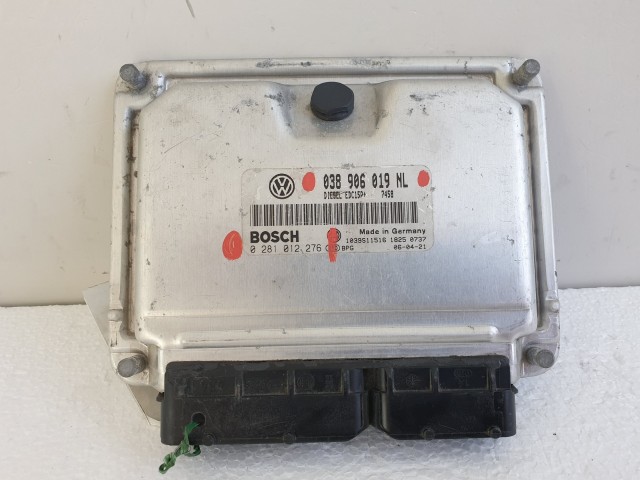 504368 Seat Ibiza 2006, Motorvezérlő, Ecu, 0281012276, 038906019NL, Bosch.