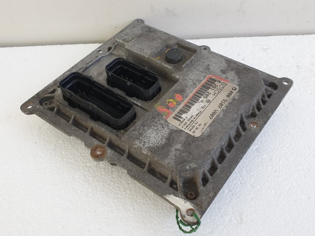 504373 Smart Fortwo, 2002, Motorvezérlő, Ecu, 0003107V007, 0261205005, Bosch.