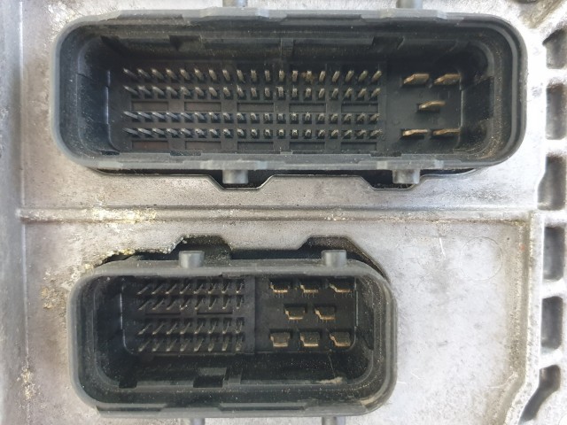 504373 Smart Fortwo, 2002, Motorvezérlő, Ecu, 0003107V007, 0261205005, Bosch.