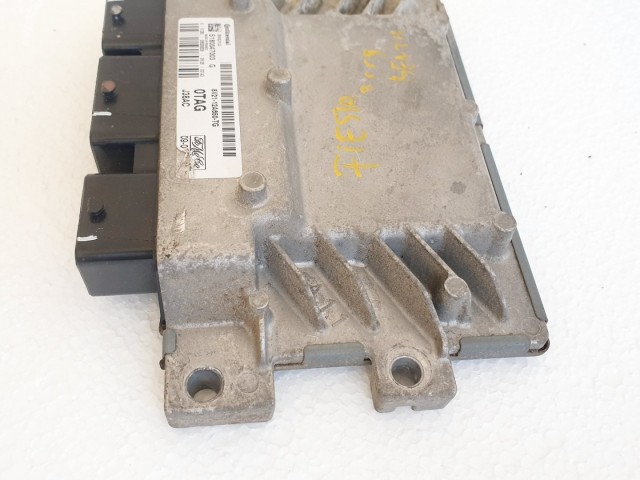 508546 Ford Fiesta, Motorvezérlő, Ecu, 8V21-12A650-TG, S180047003G, Continental.