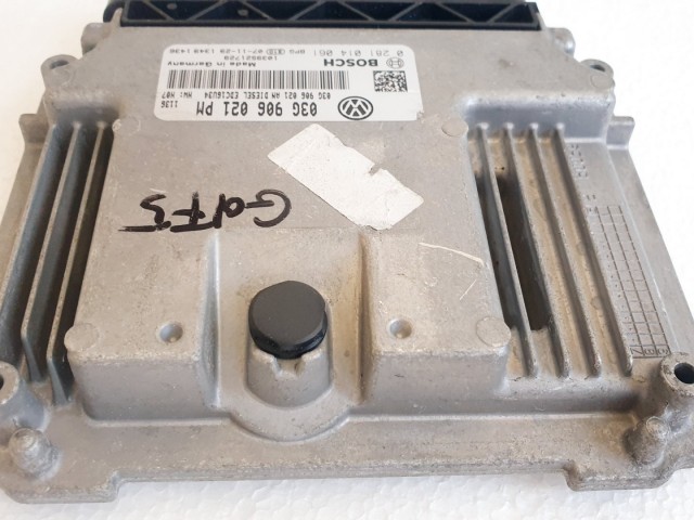 508554 VW Golf 5, Motorvezérlő, Ecu, 0281014061, 03G906021PM, Bosch.