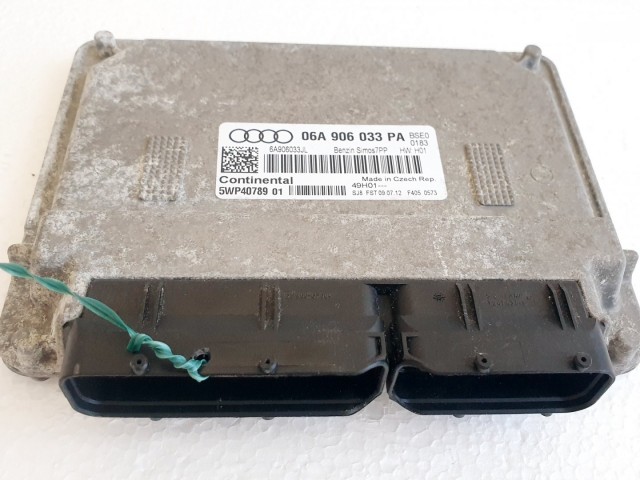 508558 Audi A3 2012, Motorvezérlő, Ecu, 5WP40789, 06A906033PA, Continental.