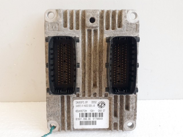 508560 Fiat Grande Punto, Motorvezérlő, ECU, 6160109808, 51798649.