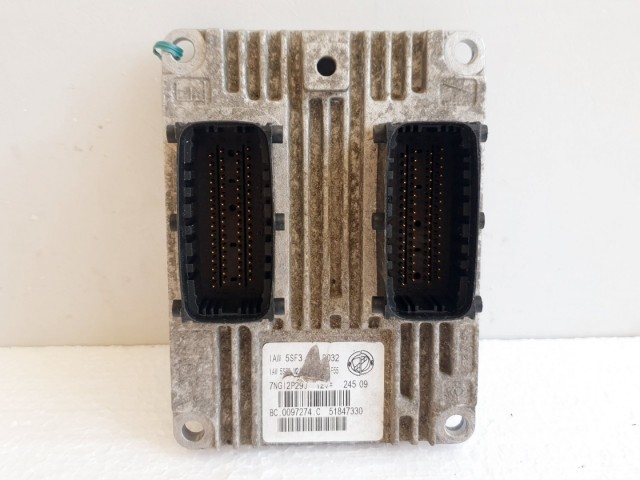 508563 Fiat Grande Punto Motorvezérlő, Ecu, BC0097274C, 51847330, 