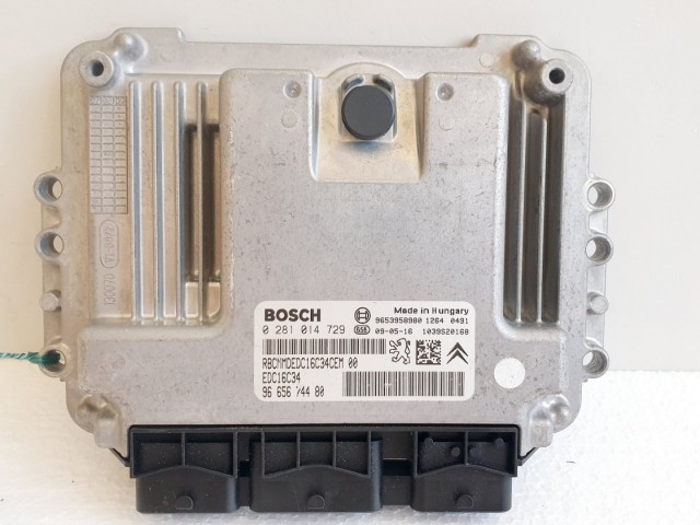 508575 Citroen C4 Picasso, Motorvezérlő, 0281014729, 9665674480, Bosch.