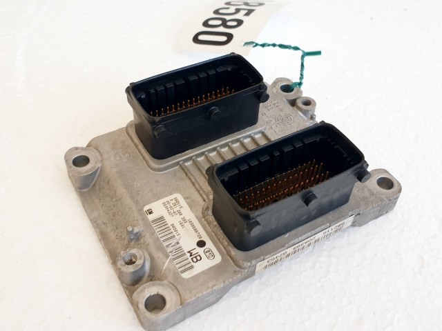 508580 Opel Corsa C, Motorvezérlő, Ecu, 0261208393, 55354327, Bosch.