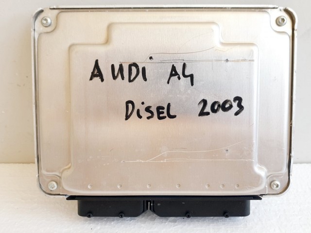 508585 Audi a4, 2003, Motorvezérlő, Ecu, 0281011222, 038906019Lj, Bosch.