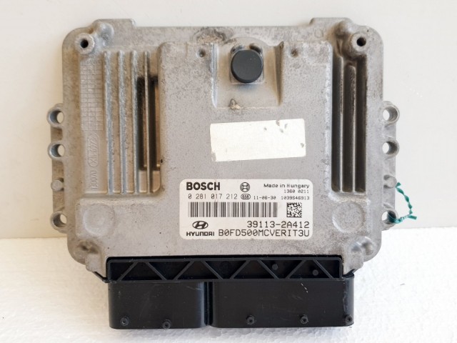 508590 Hyundai 2011, Motorvezérlő, 39113-2A412, 0281017212, Bosch.