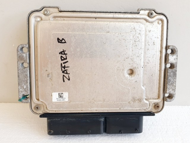 508592 Opel Zafira B, Motorvezérlő, Ecu, 0281012694, 55560810, Bosch.