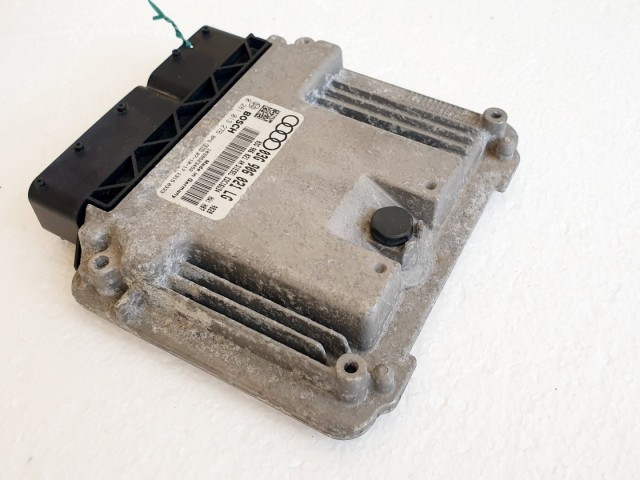 508635 Audi A3 8P, Motorvezérlő, Ecu, 0281013276, 03G906021LG, Bosch.