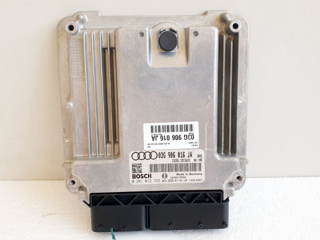 508638 Audi A4 B7, Motorvezérlő, Ecu, 0281012723, 03G906016JA, Bosch.