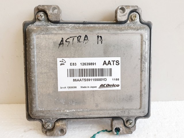 508645 Opel Astra J, Motorvezérlő, Ecu, 12636386, 12639891, ACDelco.