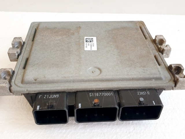 508665 Ford Fiesta Motorvezérlő, Ecu, 8V21-12A650-EC, 5WS40584C-T, 