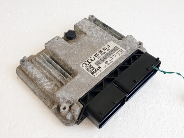 508697 Audi A3 8P, Motorvezérlő, Ecu, 0281013297, 03G906021LS, Bosch.