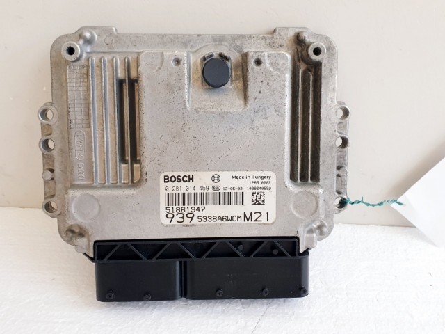 508704 Alfa Romeo 159, 2.4 JTD, Motorvezérlő, 0281014459, 51881947, Bosch.