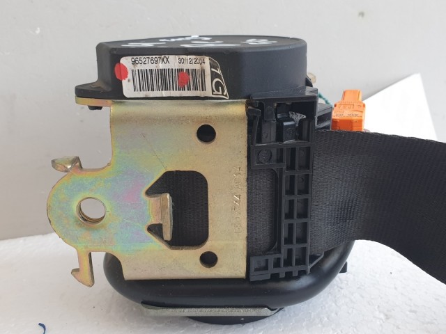 509575 Citroen C4, 2005, Bal Első Övfeszítő, Biztonsági Öv, 5 Ajtóshoz.