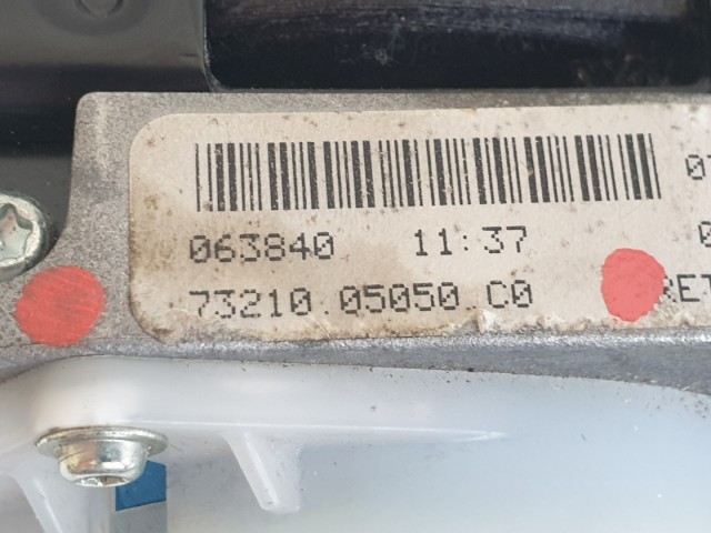 509588 Toyota Avensis T25, 2007, Jobb Első Övfeszítő, Biztonsági Öv.