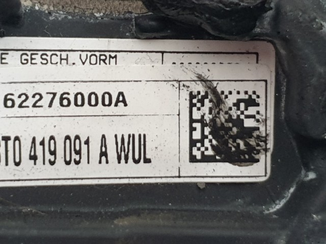 510909 Audin A5, 2007, Bőrkormány, Multikormány, Kormány, 8T0419091A.