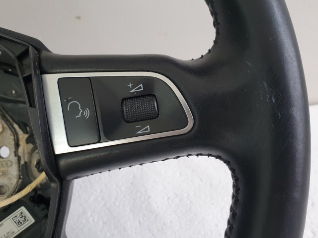 510910 Audi A4, A5, A6, 2011, Bőrkormány, Multikormány, Kormány.