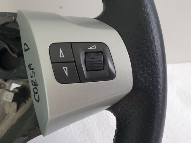  510911 Opel Corsa D, 2008, Bőrkormány, Multikormány, Kormány, 13274885.