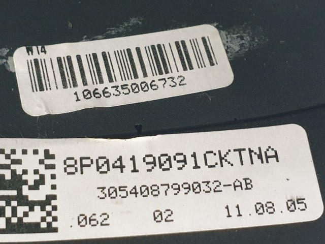 510913 Audi A3, A4, A5, 2005,  Bőrkormány, Kormány.