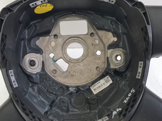 510925 Audi A4, A5, A6, 2005, Bőrkormány, Kormány. 8P0419091.