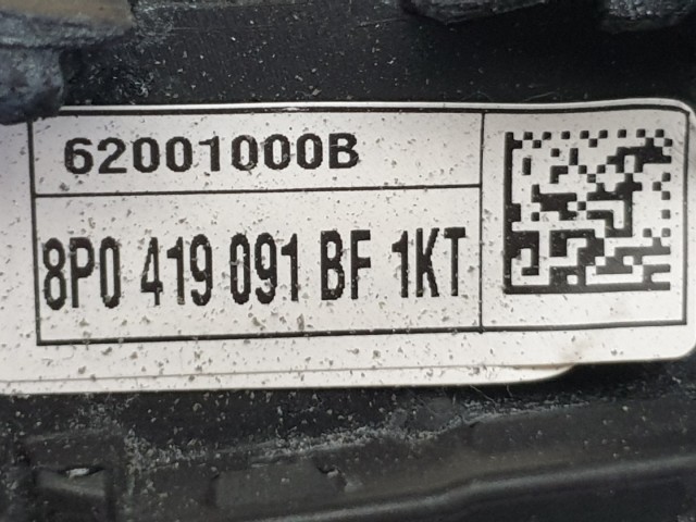 510925 Audi A4, A5, A6, 2005, Bőrkormány, Kormány. 8P0419091.