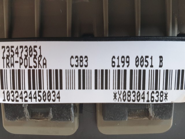 509290 Ford KA, 2009, Kormánylégzsák, Légzsák, 1 Csati, 3 Águ Kormányba
