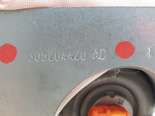 509321 Toyota Yaris 2008, Utasoldali Légzsák, 305204420AD