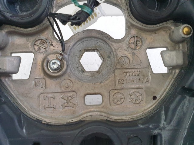 510940 Ford Fiesta 2009, Fél Bőrkormány, Kormány, Multikormány, 62144000